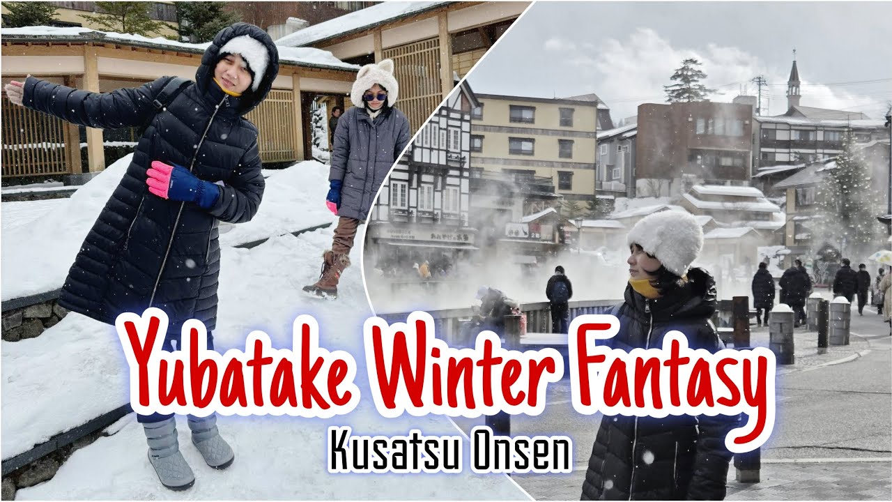 Winter Snow experience near Tokyo | How to get to Kusatsu Onsen, Gunma