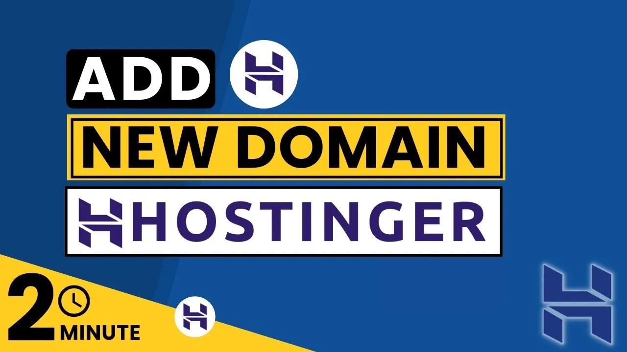 Настройка нового домена Hostinger 2025 | Как добавить новый домен в Hostinger