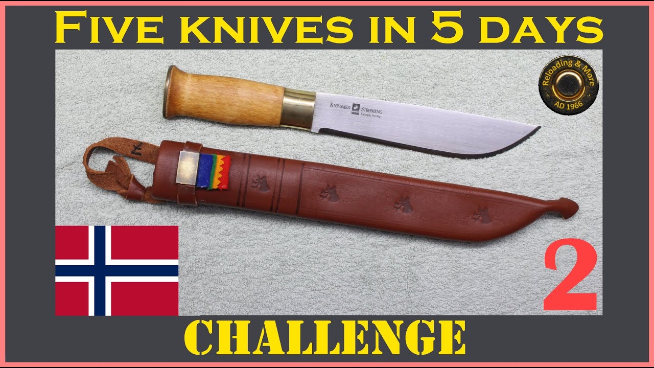 Day 2 - Five Knives in Five days Challenge -  Norwegian Sami Knife by Knivsmed Strømeng