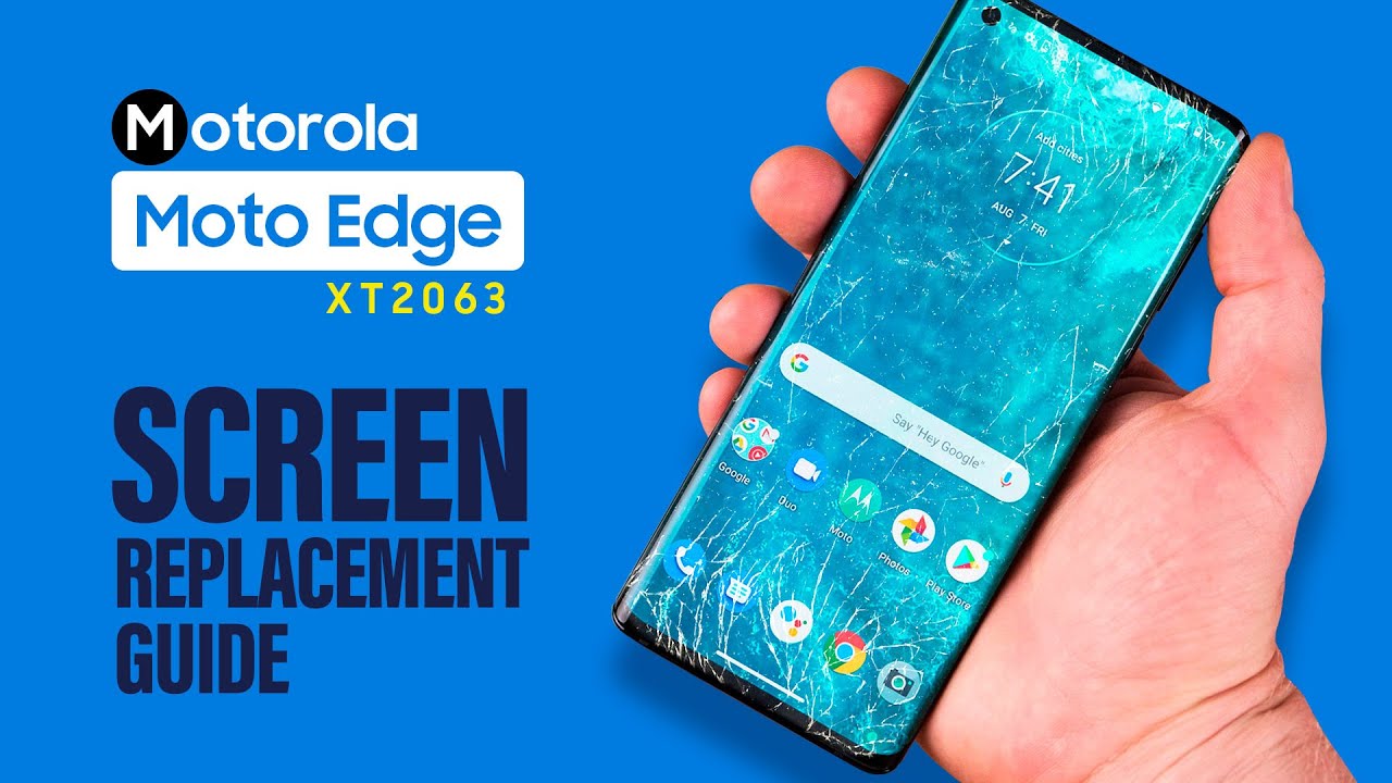 Motorola Moto Edge LCD Touch Screen Replacement XT2063