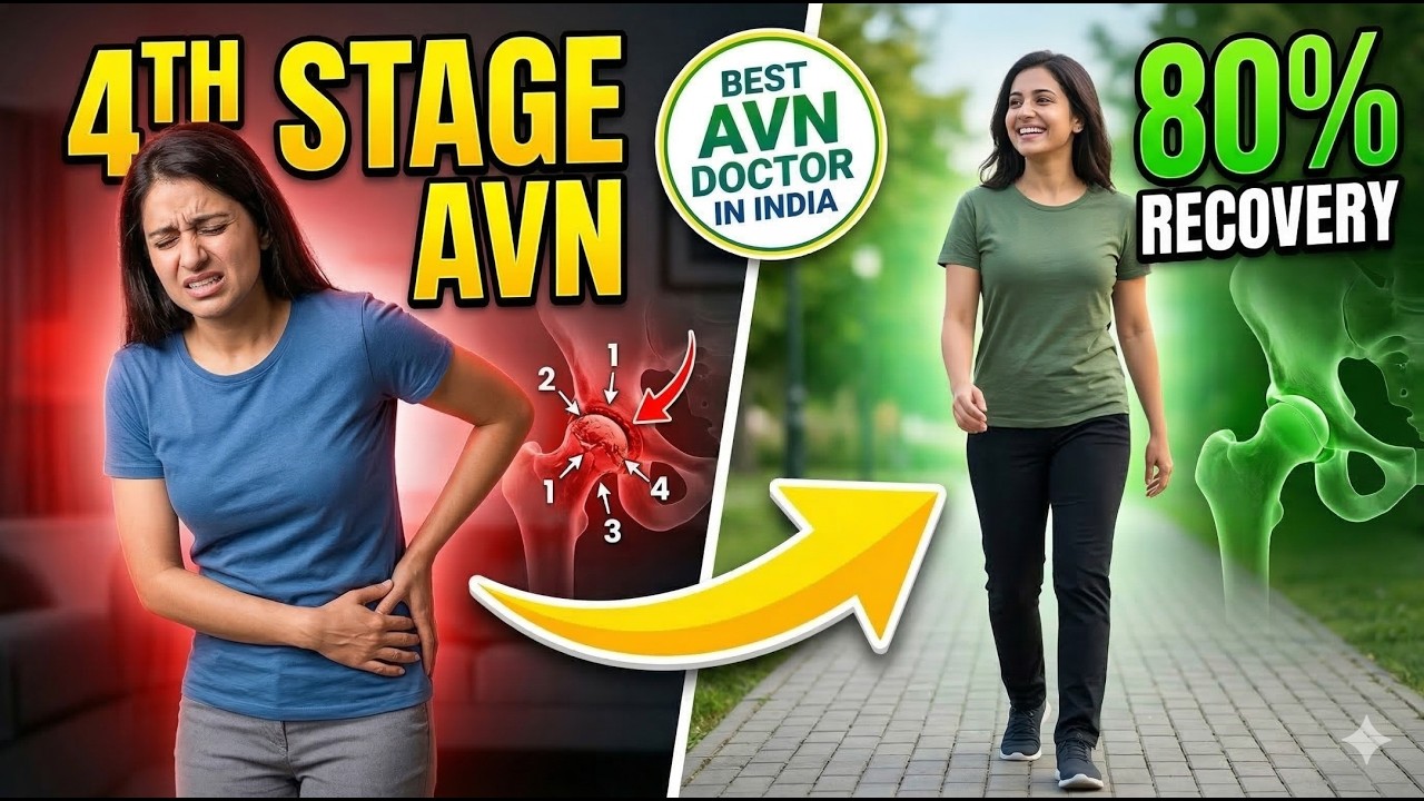 BEST AVN Doctor in India | Bihar Se Aaye 4th Grade AVN Patient Ko Mila 80% Result