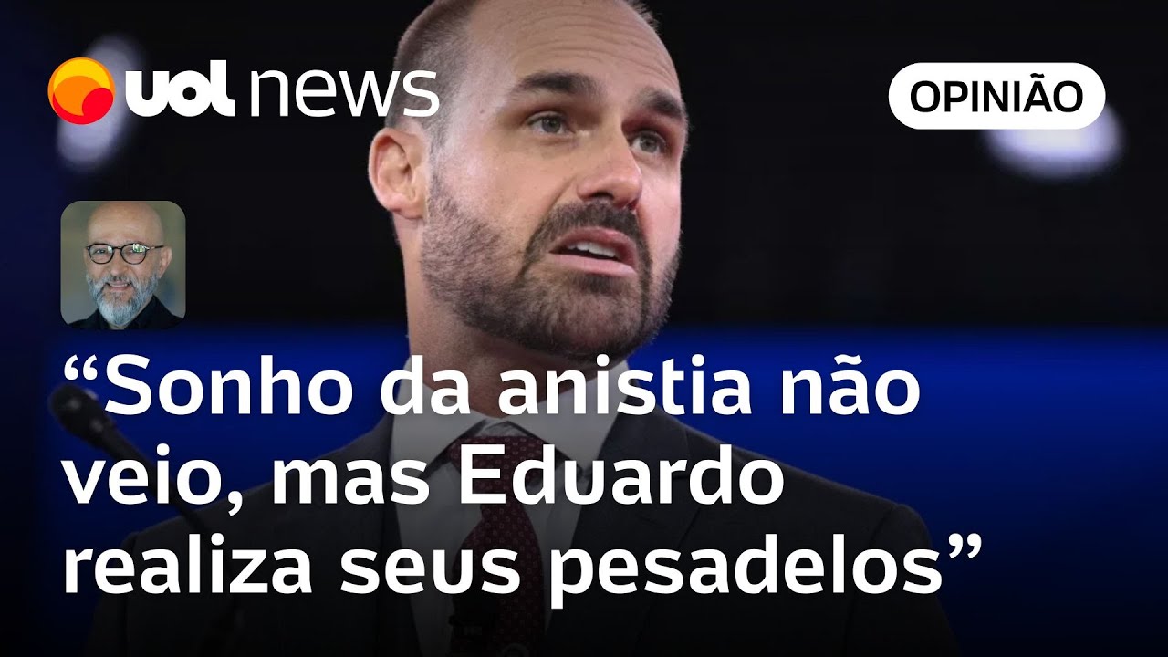 Eduardo Bolsonaro terá que voltar a fritar hamburguer nos EUA, isso se Trump não deportá-lo | Josias