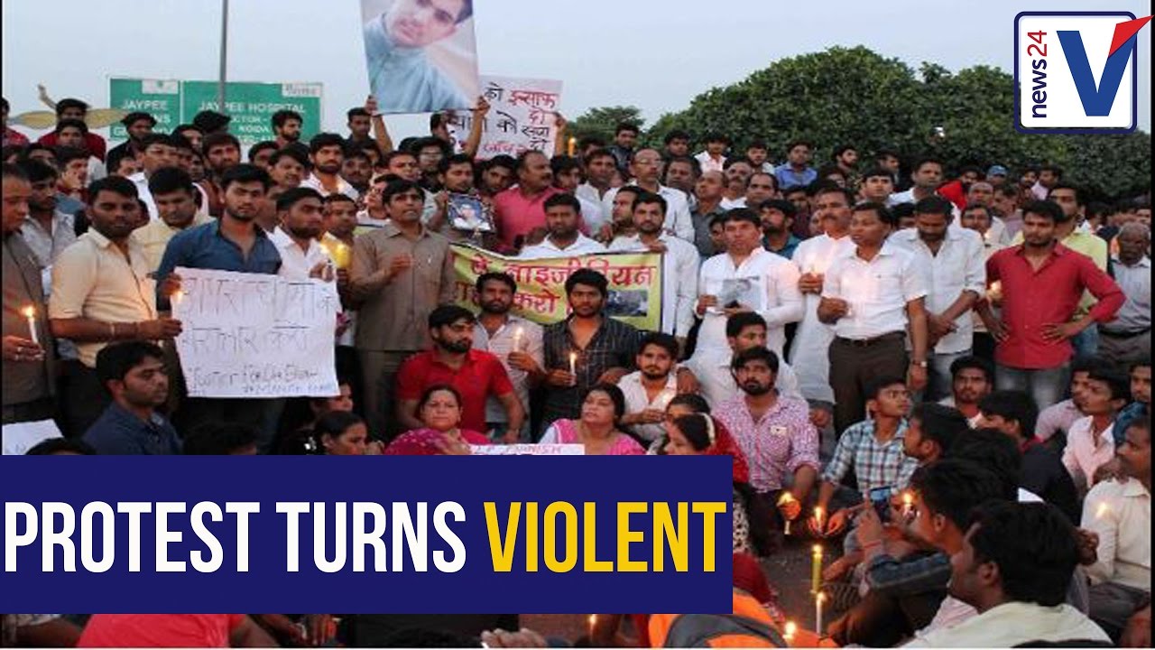 Protest in India turns violent as Nigerian students are attacked