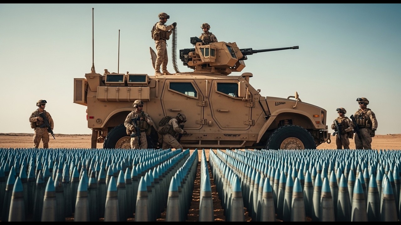 U.S. Marines Test Fire the Powerful M2A1 .50 Cal Heavy Machine Gun 💥