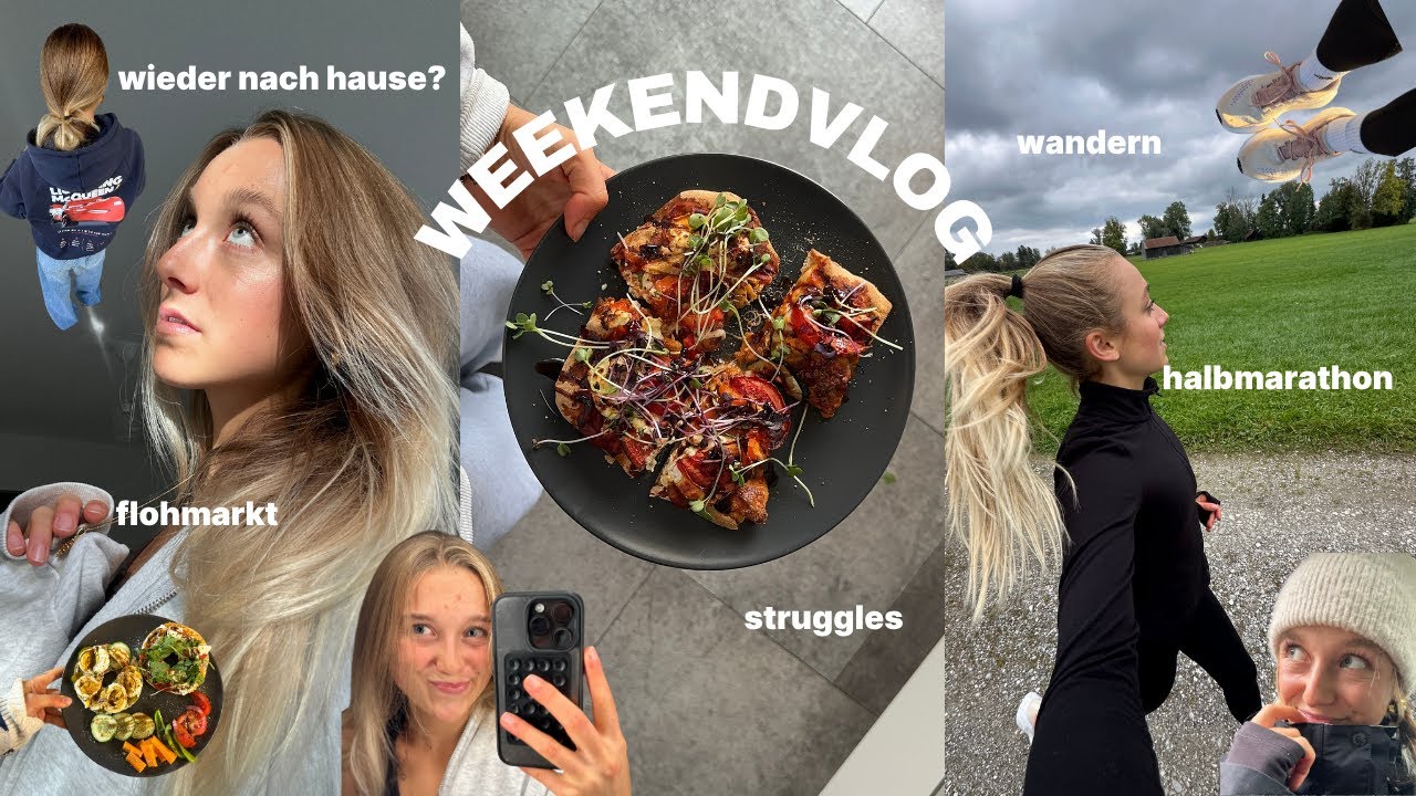 Wieder nach Hause? - Flohmarkt, Struggles, Laufe ich wirklich einen Halbmarathon? 🧸💌
