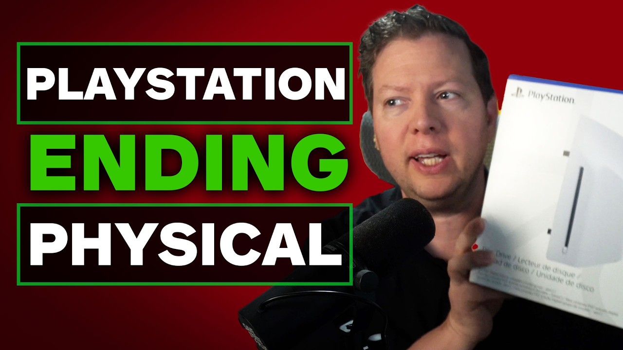 PlayStation Is Killing New Physical Releases In 2028
