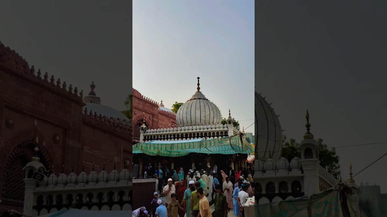 Nizamuddin Dargah is the dargah of the Sufi saint Khwaja Nizamuddin Auliya. #delhi