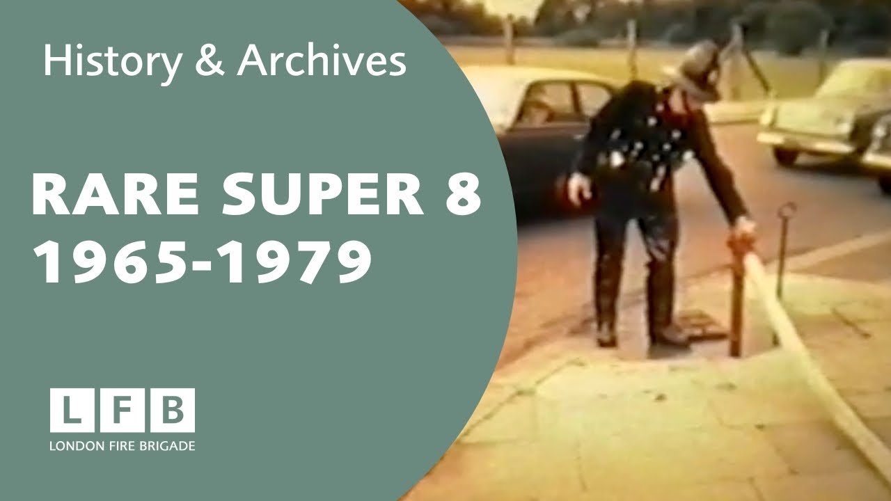 Super 8 Fire Brigade Footage (1965–1979) | Rare London Firefighters in Action