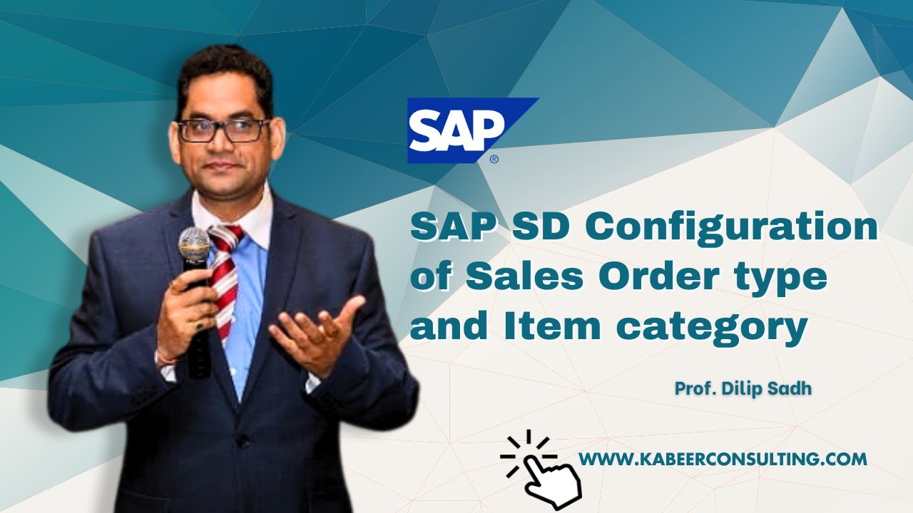 SAP SD Configuration of Sales Order type | SAP SD Configuration of Item category  #sapsd