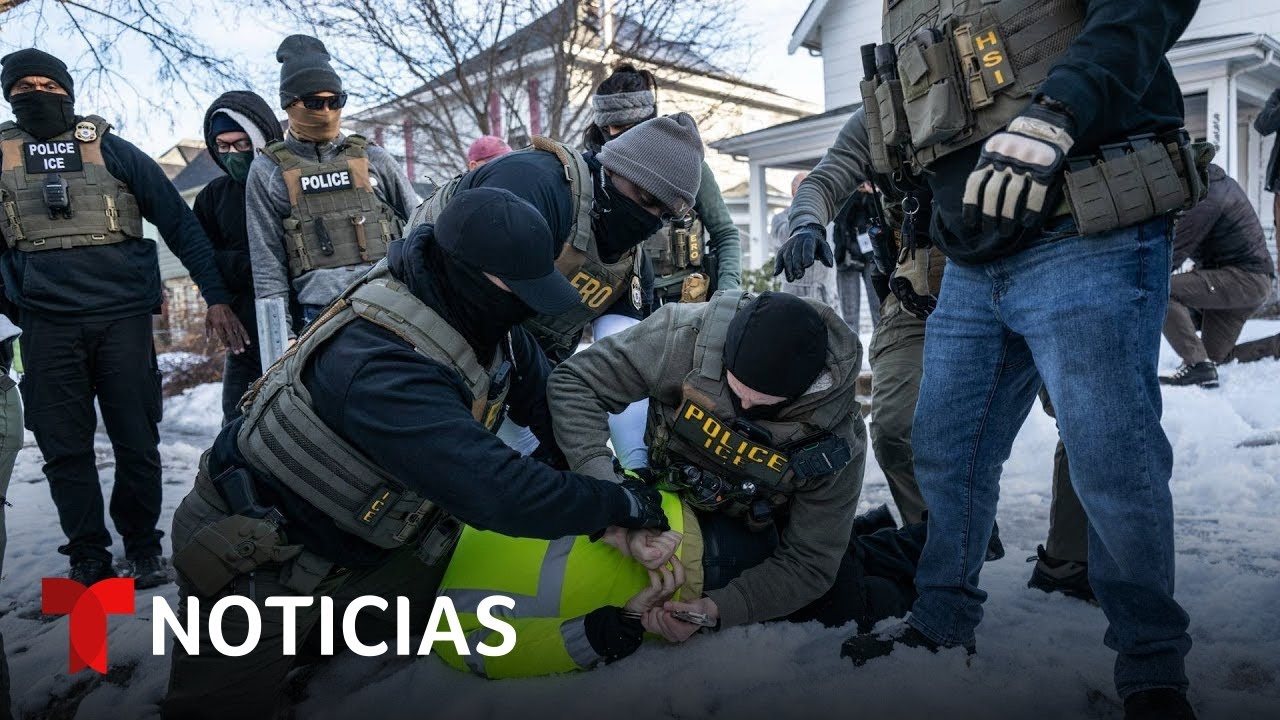 Siguen las protestas contra operativos de los federales enviados a Minnesota | Noticias Telemundo