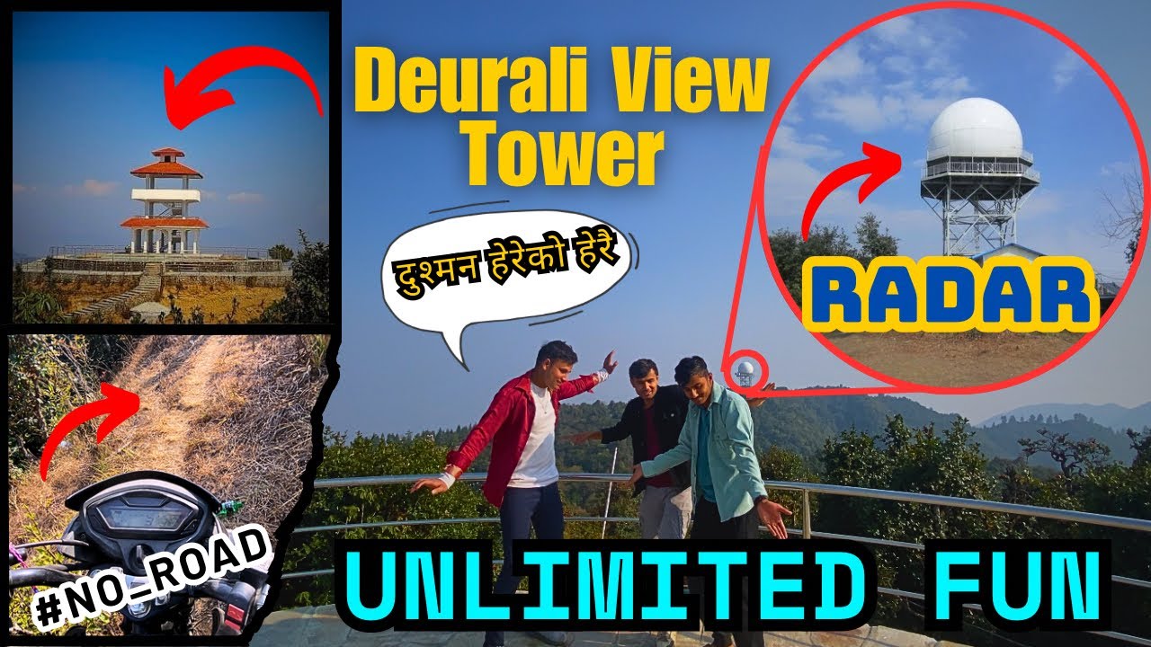 Best 1 Day Ride From Kathmandu || Ft. Radar & Deurali View Tower