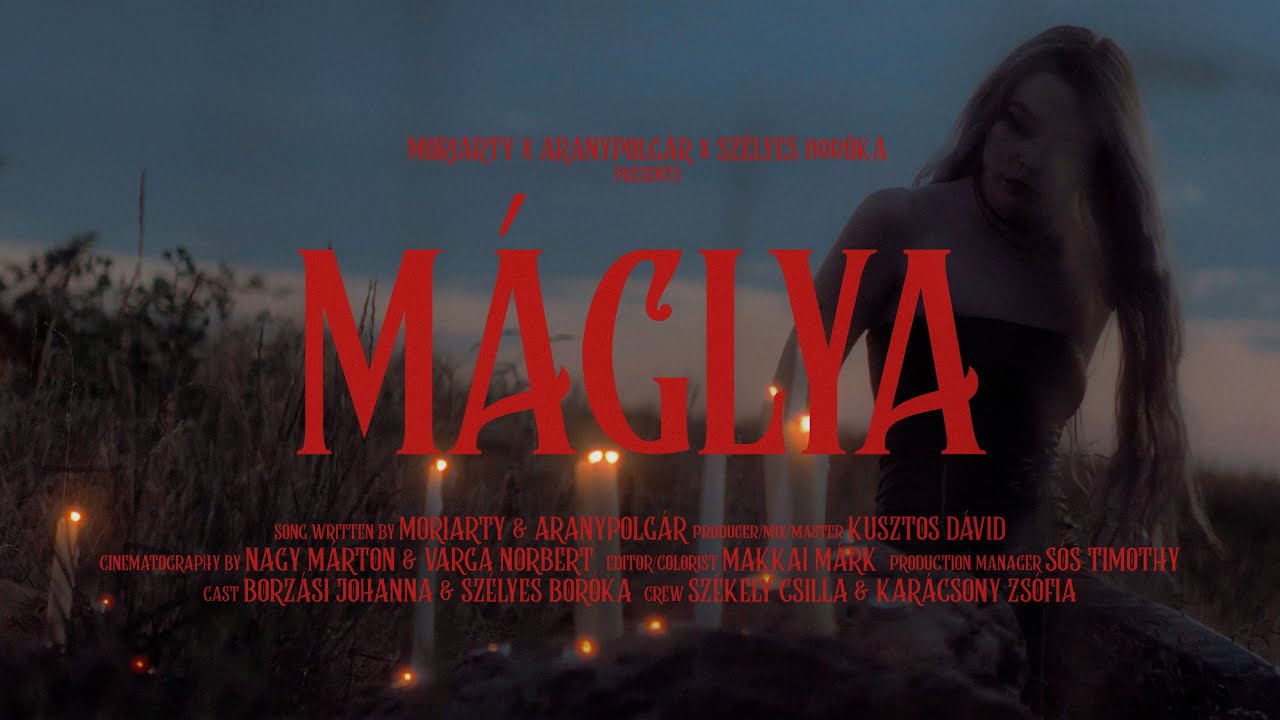 M&Aacute;GLYA - Aranypolg&aacute;r, Moriarty ft. Sz&eacute;lyes Bor&oacute;ka (Official Music Video)