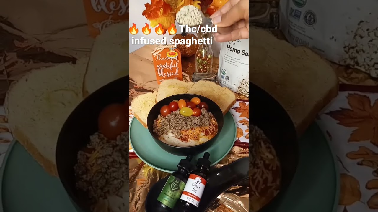 🔥🔥Thc/cbd infused spaghetti 🍝