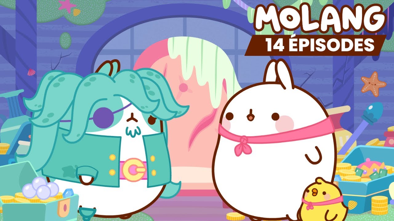 Molang, Piu Piu et le Trésor du Pirate 🏴‍☠️ | Dessin Animé pour Enfants