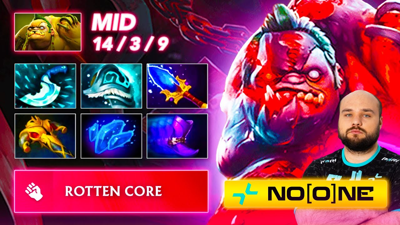 [7.39c] Noone PUDGE Mid | Full Gameplay Dota Class