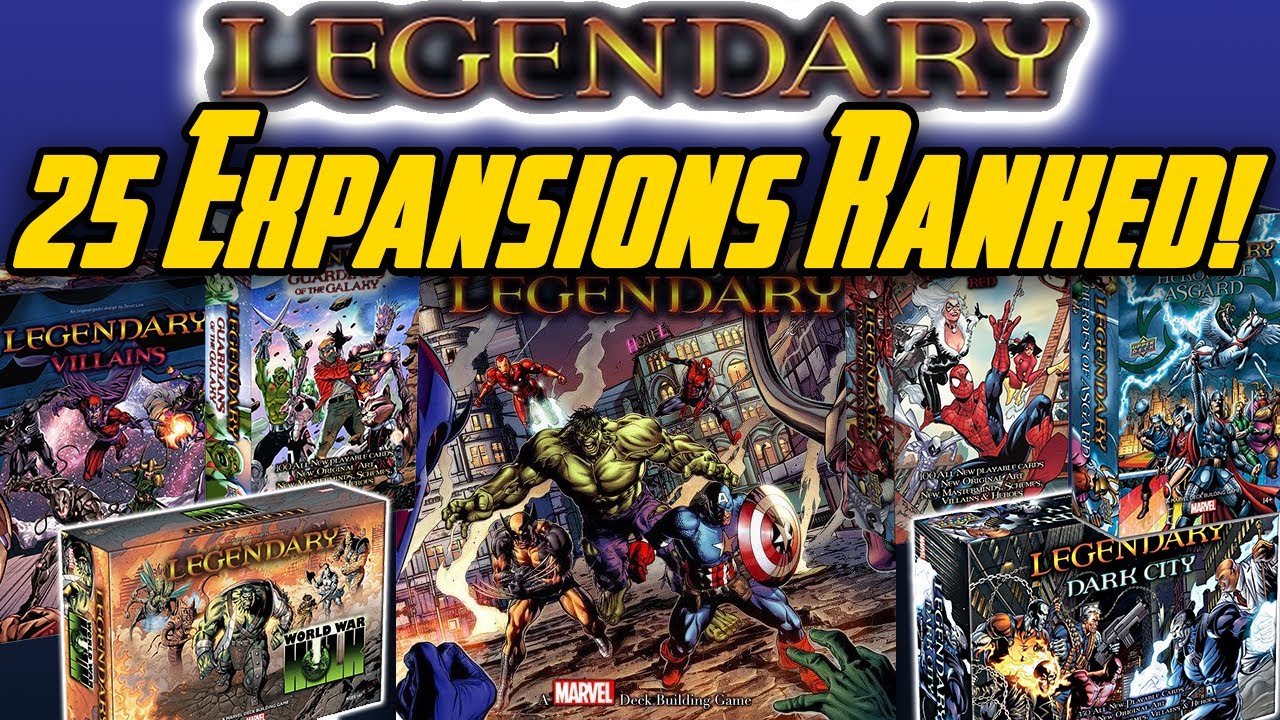 Marvel Legendary: 25 Expansions Ranked! | Roll For Crit