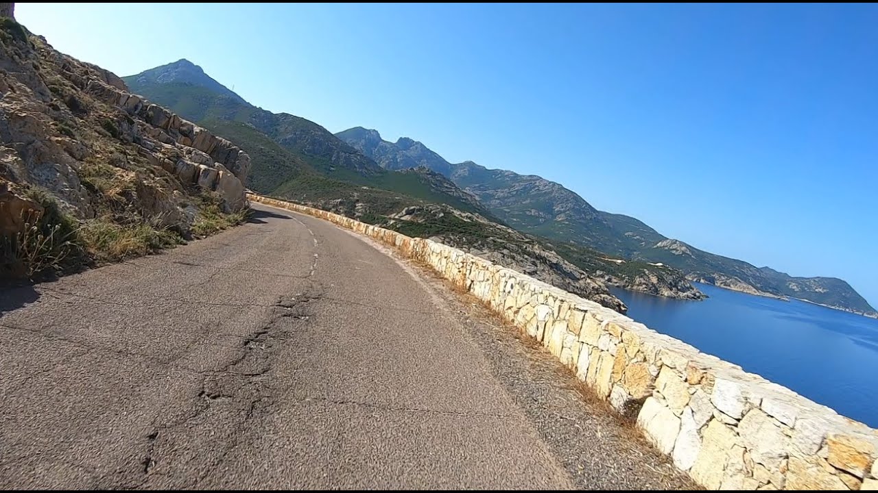Motorcycle touring in Corsica