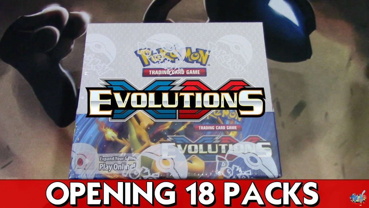 Opening 18 Booster Packs of XY Evolutions | Booster Box 1