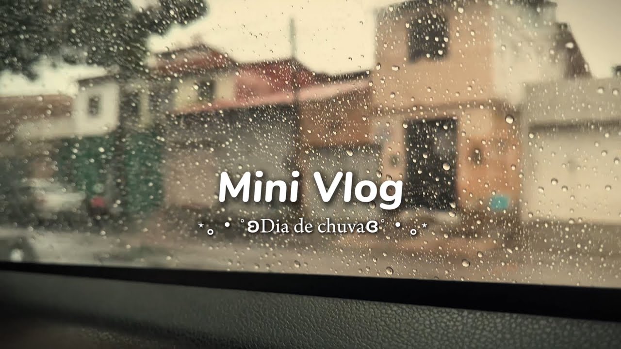 Mini Vlog | Um dia tranquilo de chuva 🌧️🌿🤍🌸
