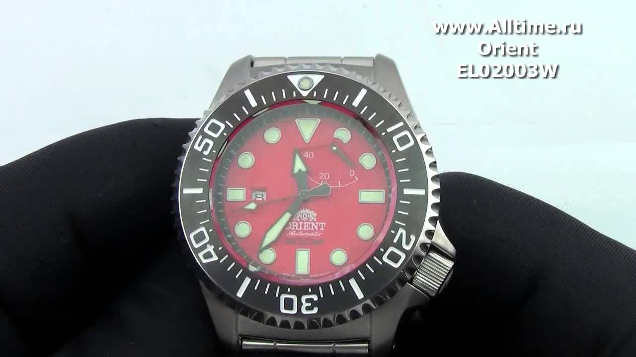 Мужские японские наручные часы Orient EL02003W