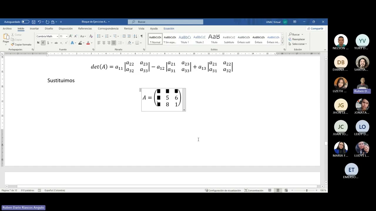 CIPAS Álgebra Lineal #4