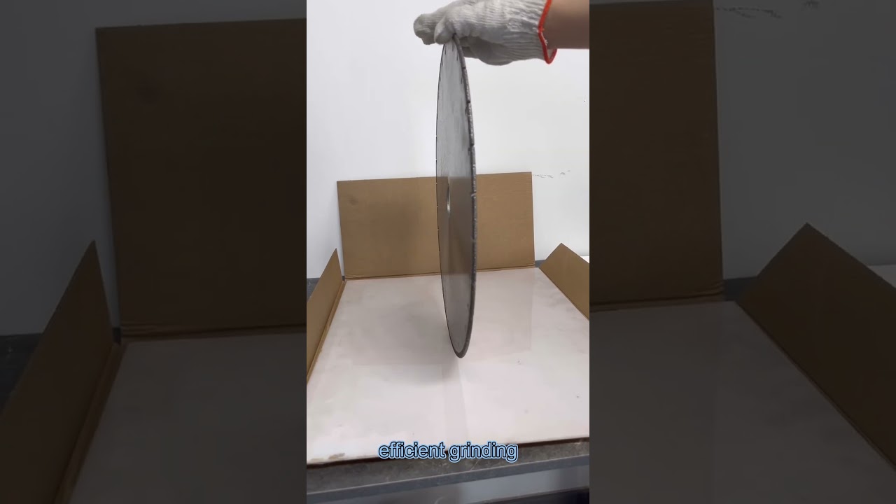 OD400MM Vacuum Brazed Diamond grinding wheels! #grindingwheel #vacuumtechnology #diamondwheel