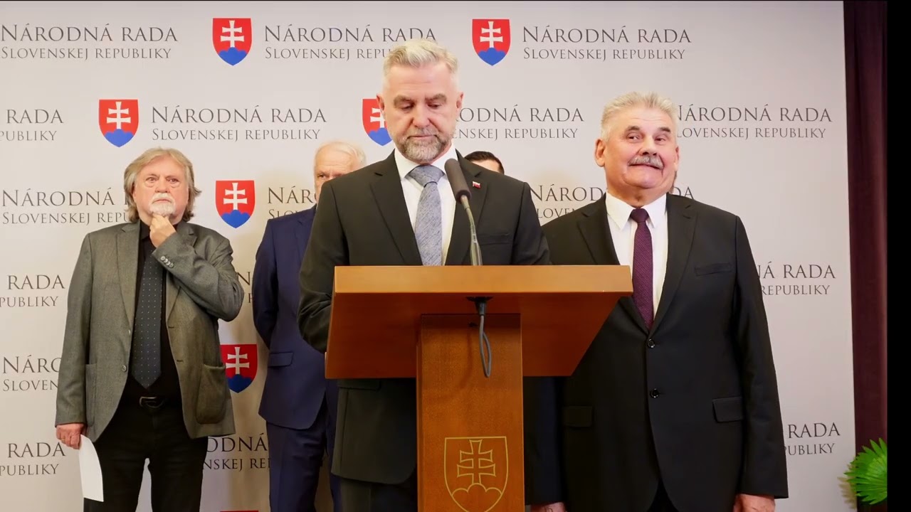 Tlačov&aacute; konferencia strany SMER - SSD na t&eacute;mu: Program aktu&aacute;lnej sch&ocirc;dze