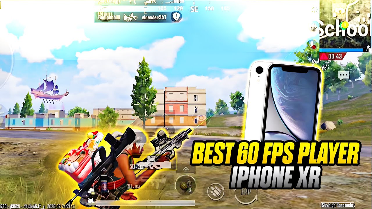MOST AGGRESSIVE 1V4 CLUTCHES IN 60 FPS 🔱|| IPHONE XR