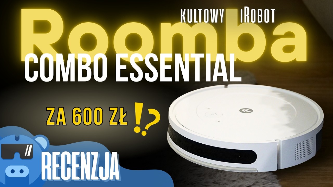 Najtańsza ROOMBA na rynku - recenzja iRobot Roomba Combo Essential