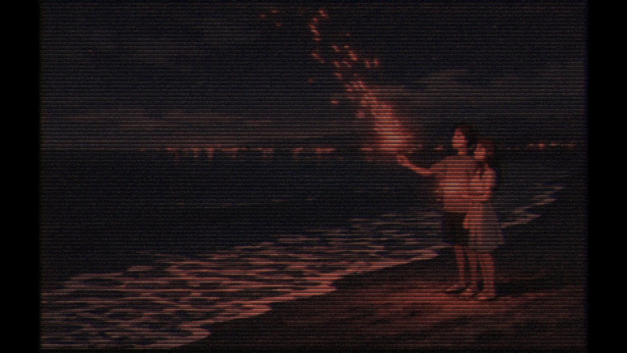 burning sparklers by the dark ocean | sleep & relaxation