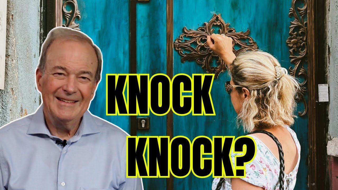 Do you hear a knock?