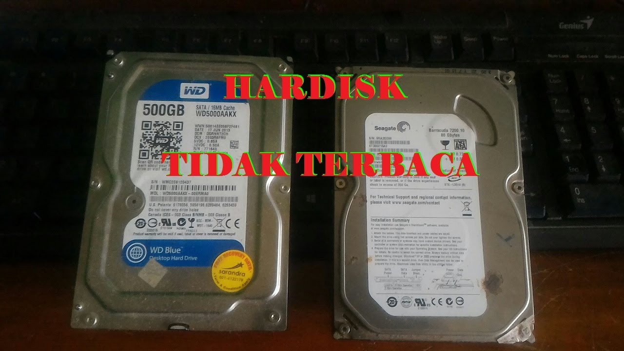 Mengatasi Hardisk Tidak Terbaca Dikomputer