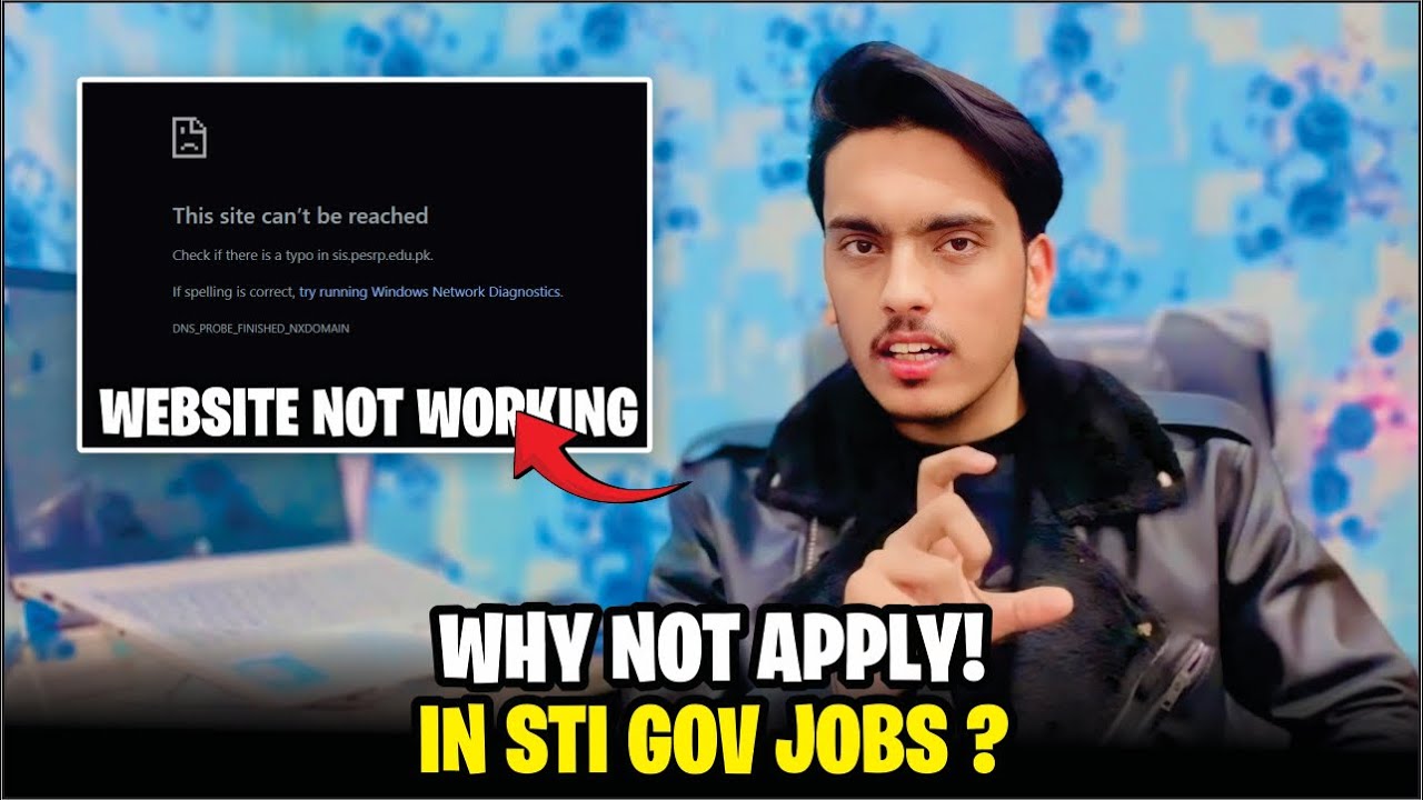 Why Not Apply in STI Gov Jobs! // Website Error //