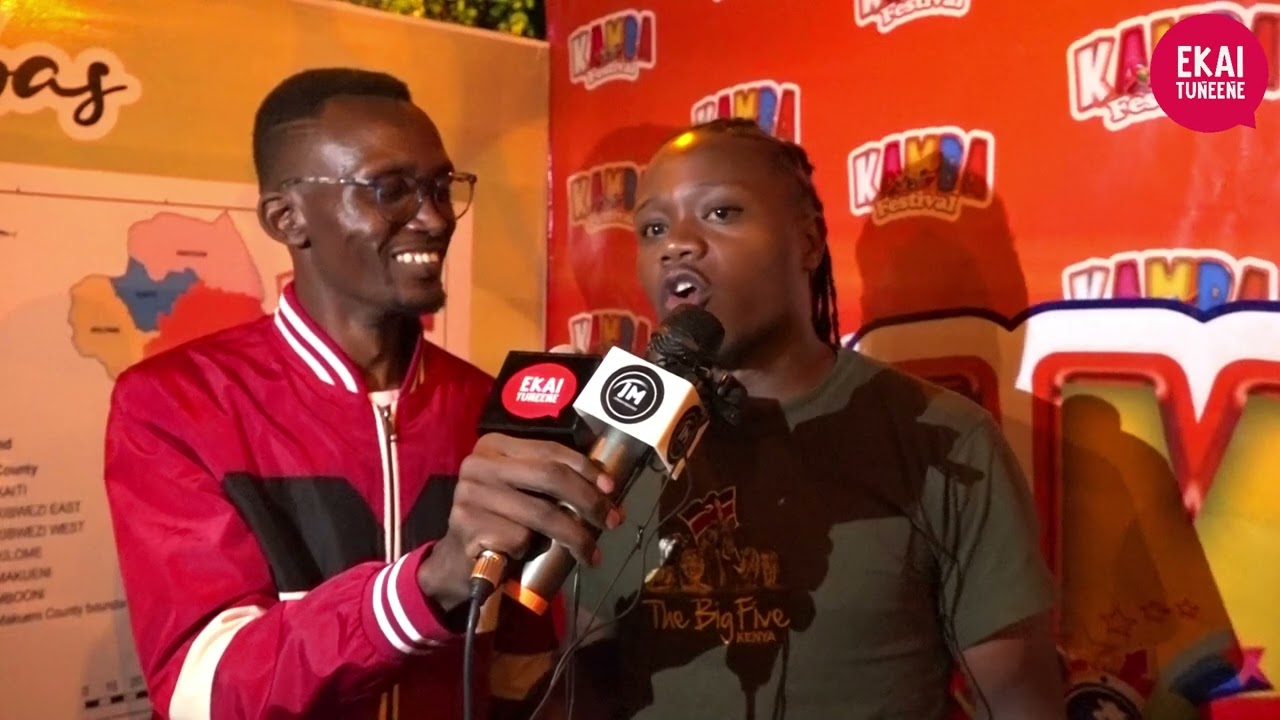 KASIKEU SANA AT KAMBA FESTIVAL SHARING INSIGHT ON THE KAMBA MUSIC SCENE