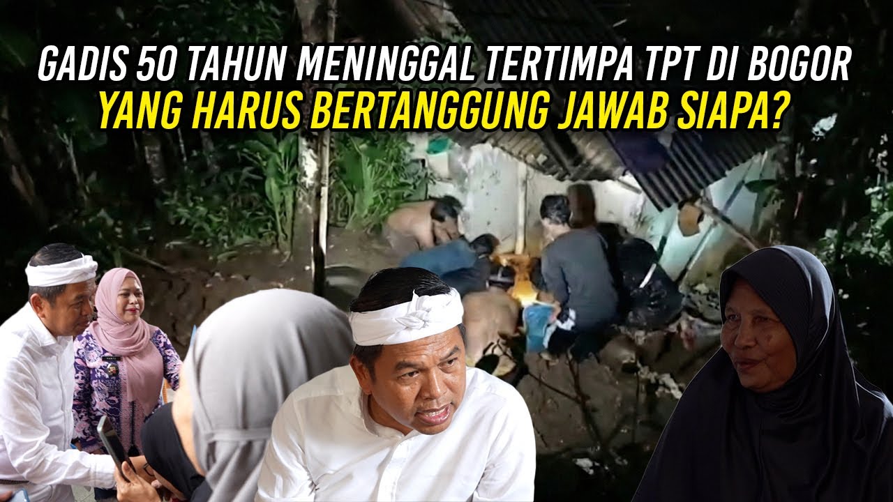 GADIS 50 TAHUN MEN1NGG4L TERT1MPA TPT DI BOGOR | YANG HARUS BERTANGGUNG JAWAB SIAPA?