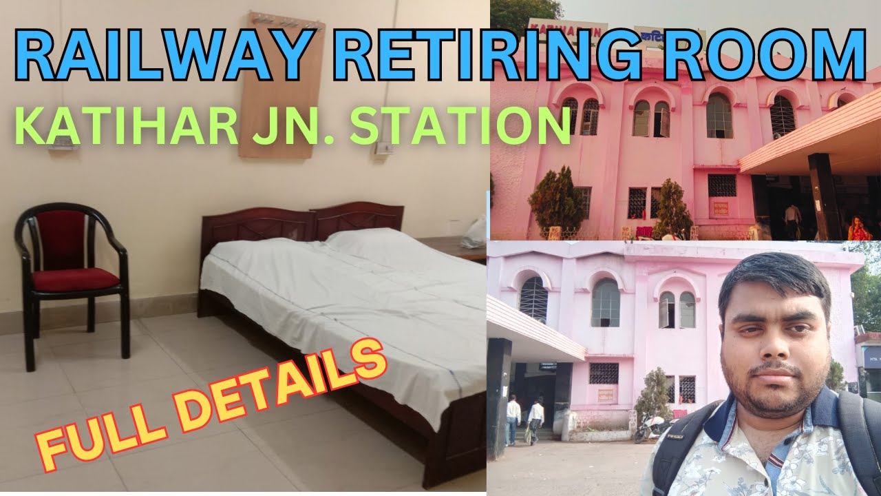 Katihar Station Railway Retiring Room review || how to book retiring room || #katihar #retiringroom