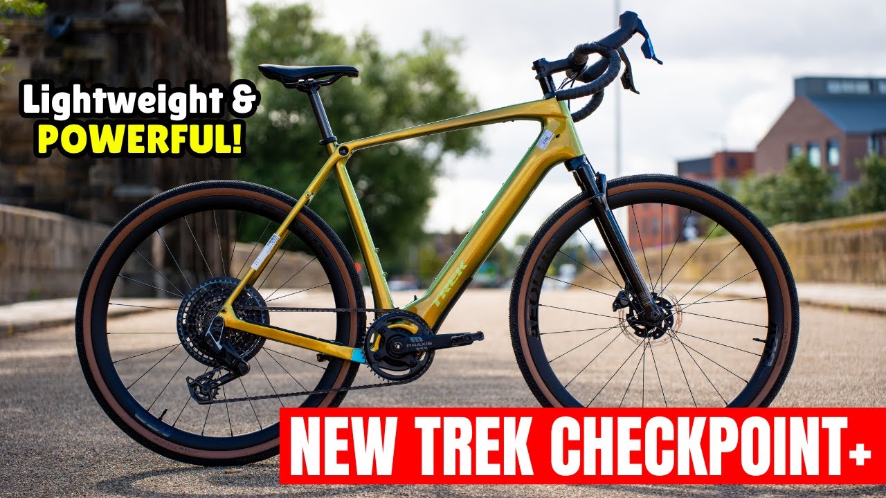 The NEW Trek Checkpoint+ Gravel Bike! Lightweight & Powerful