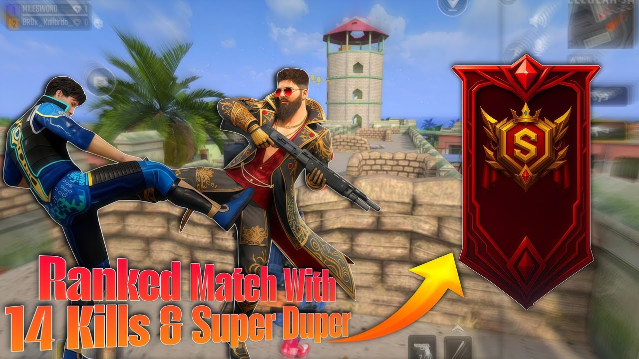 DOMINATING RANKED LOBBY with 14 KILLS 😍 | SCARFALL 2.0 EPIC MATCH ⚡