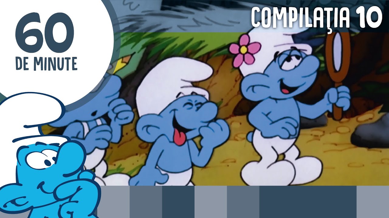 60 de minute cu Ştrumfi • Compilaţia 10 • Ştrumfii