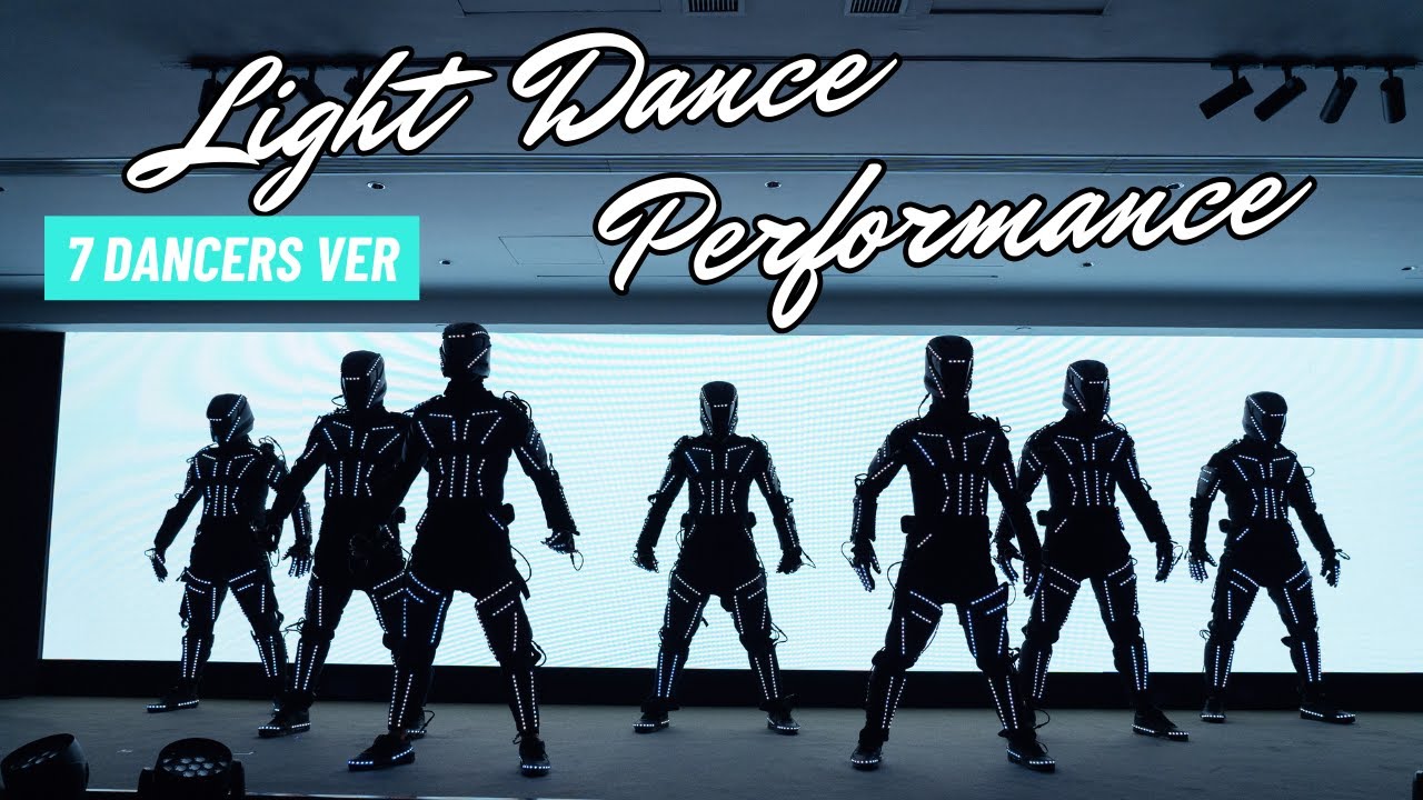 The BEST LED Dance | 7 Dancers version | LED Technology is Transforming Performance