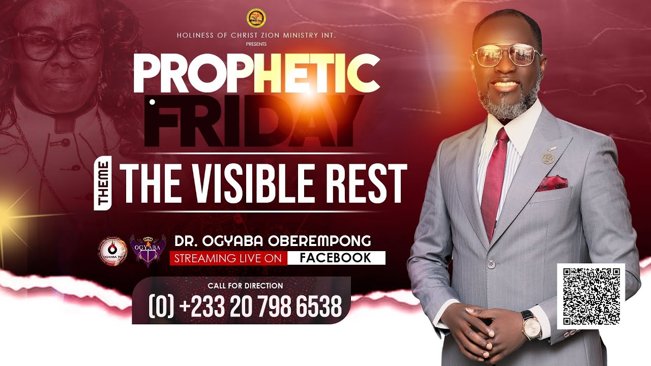 LIVE NOW🔥Continuation of PROPHETIC FRIDAY SERVICE: Theme: 