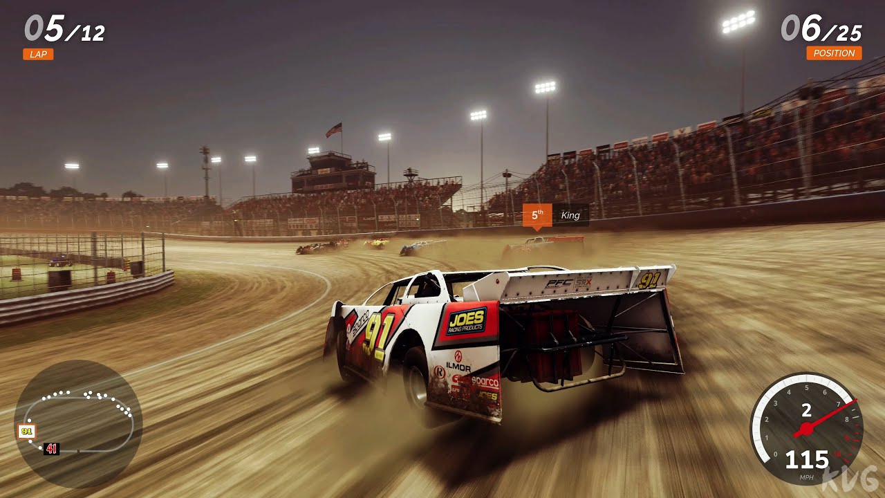 SRX: The Game - Baxterville Speedway - Gameplay (PC UHD) [4K60FPS]