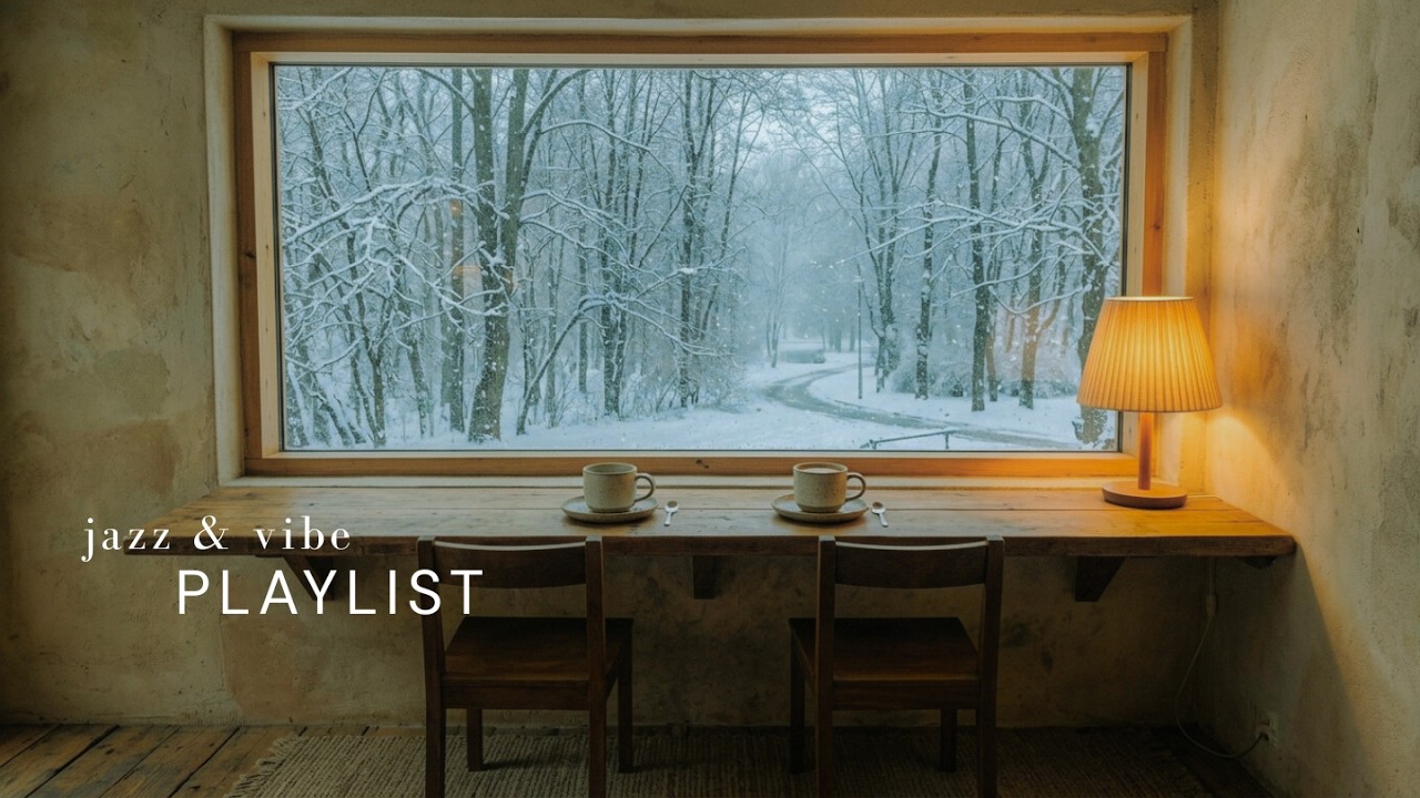 Smooth Vocals Jazz │ Cozy Café Jazz for Relaxing, Studying & Warm Coffee Moments