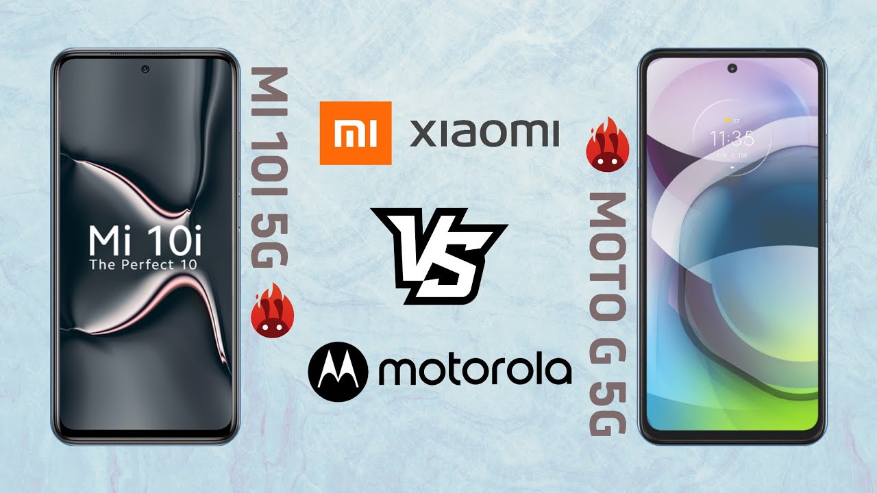 Mi 10i 5G Vs Moto G 5G