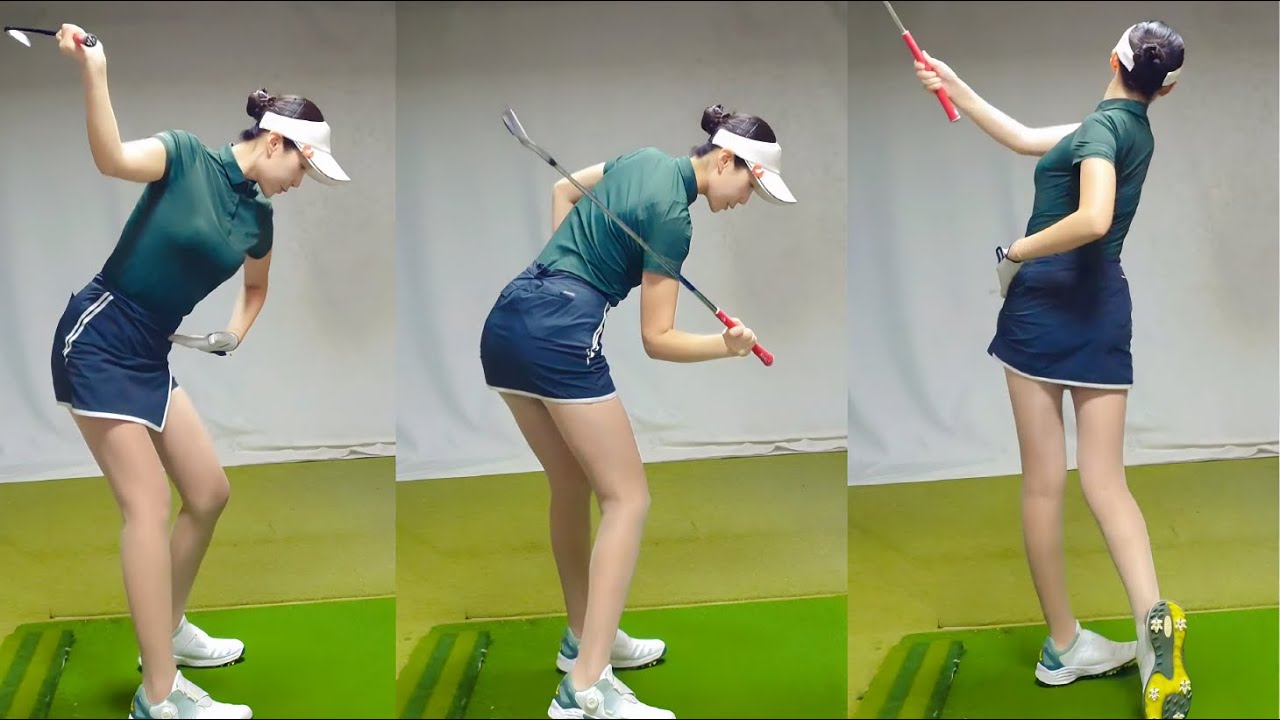 [세로골프TV] KLPGA 허은지 프로에게 배우는 힙턴 스윙!!👍👍 #허은지프로