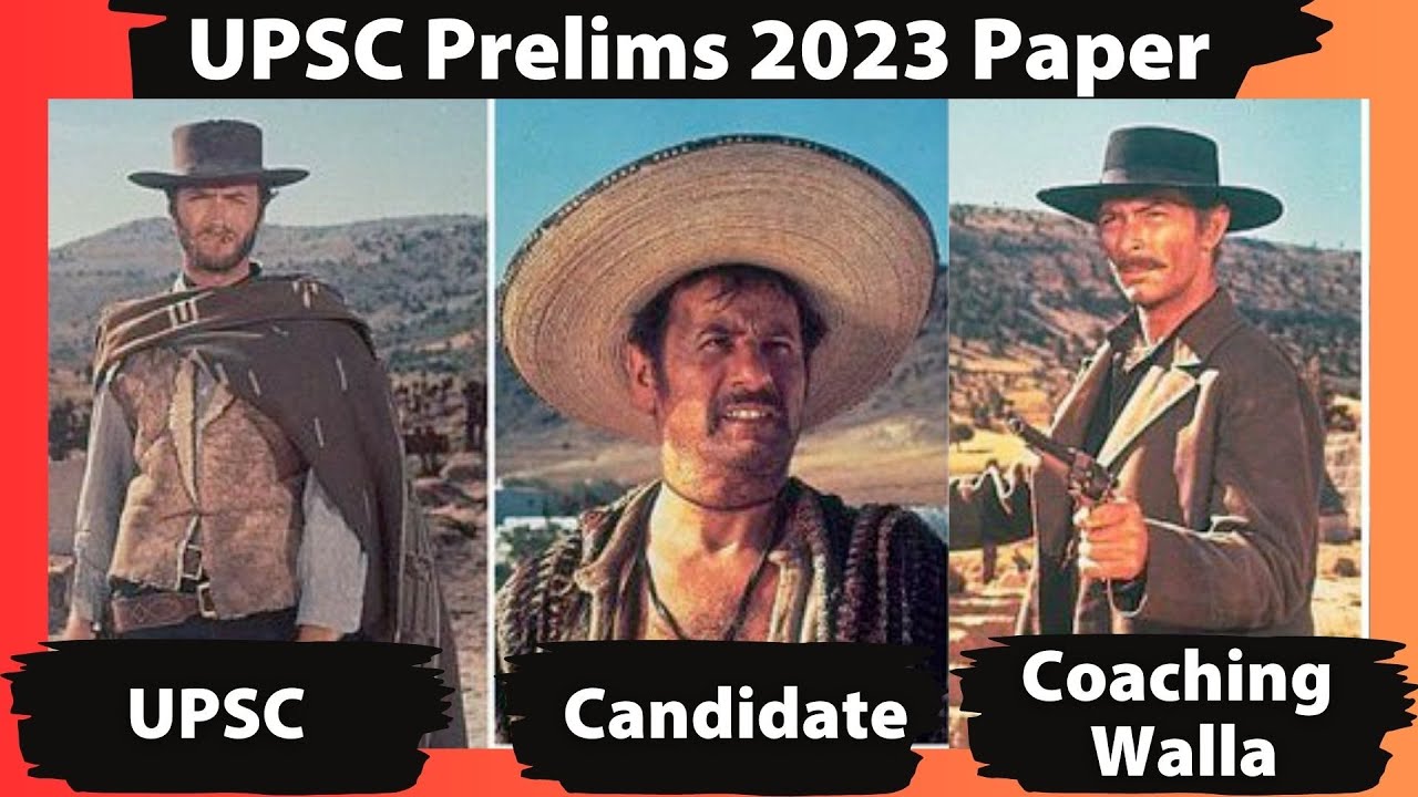 Candidate, Coaching-Walla & UPSC Examiner in Prelims-2023 Mexican Standoff with CSAT & Mock Tests