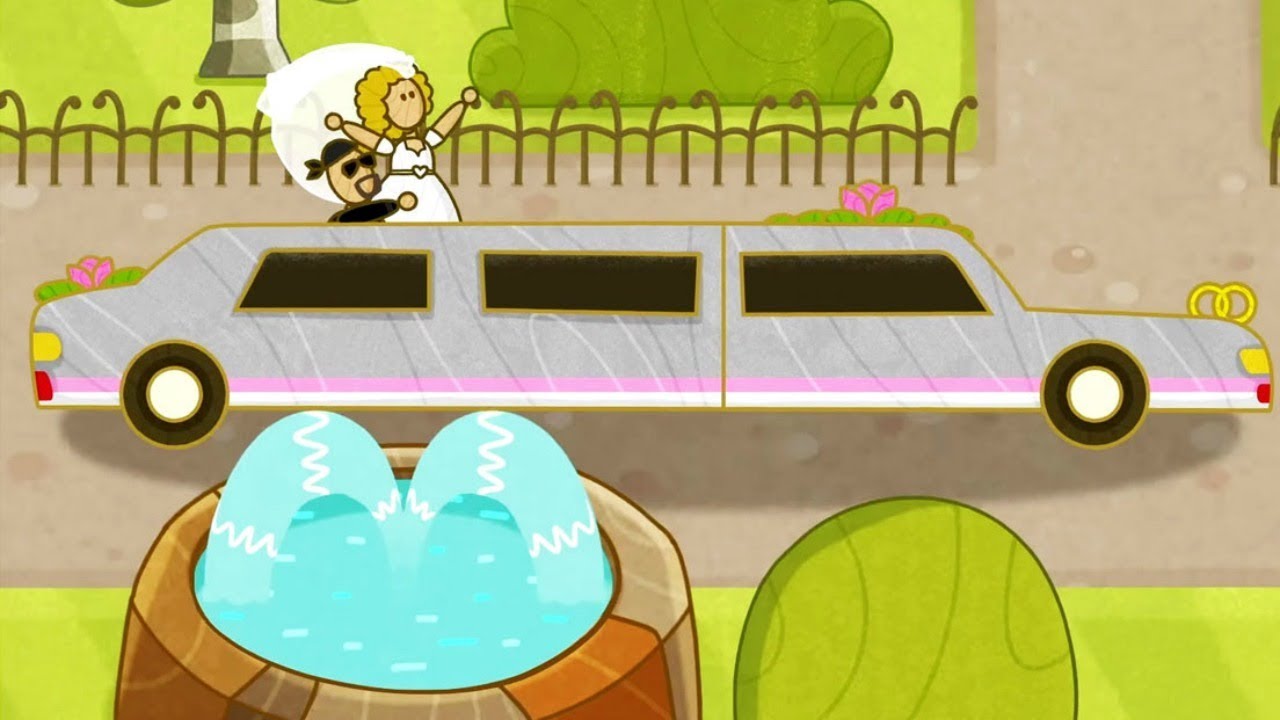Dessin animé en français pour enfants. Les petites voitures avec Prabou et Nico : une limousine