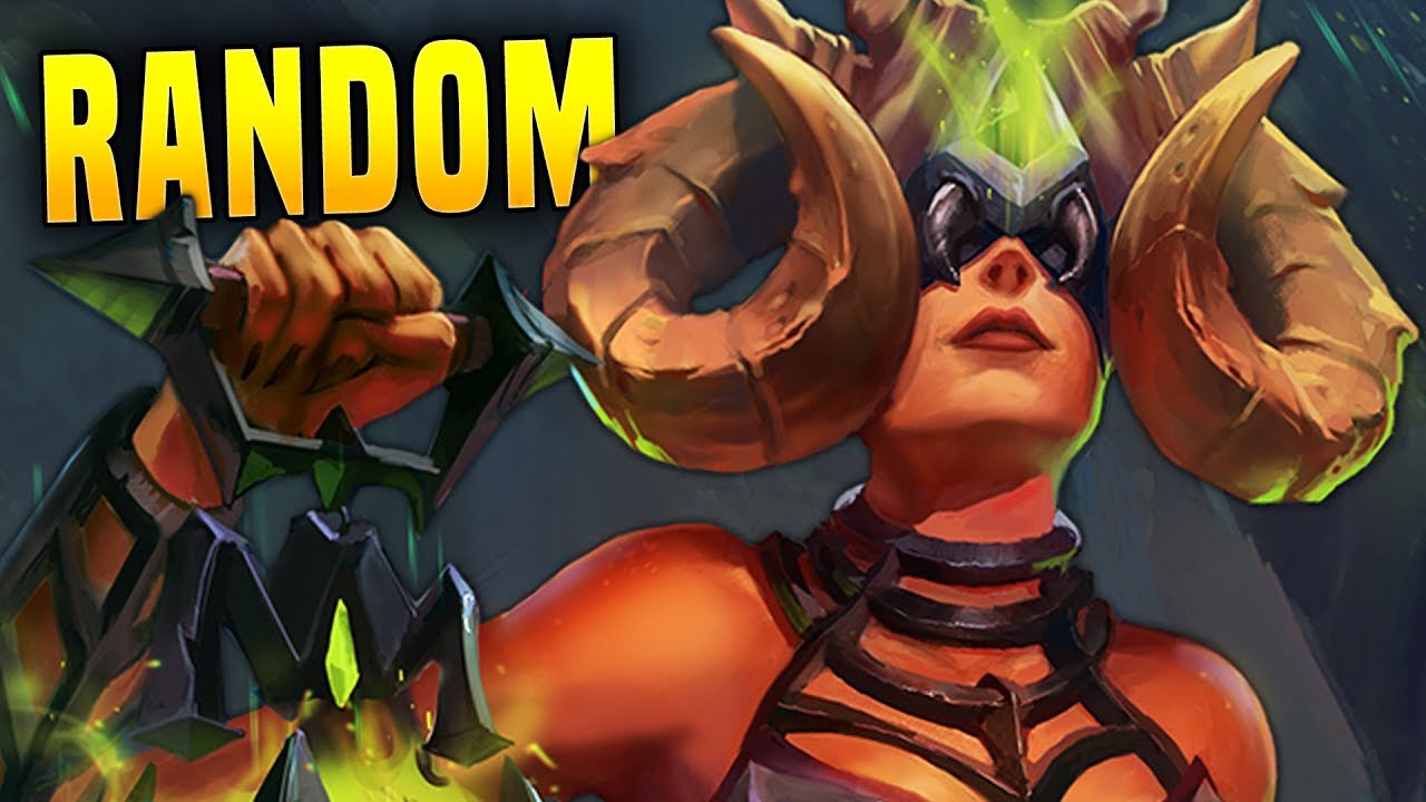 The RANDOM CHAMPION Challenge In Paladins 2.02