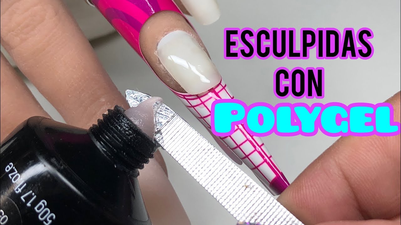 Cómo hacer uñas ESCULPIDAS CON POLYGEL