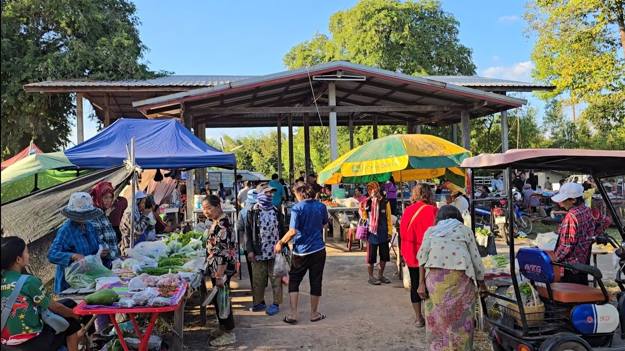 ตลาดนัดชนบทภาคอิสาน ที่คุณจะต้องประทับใจไม่ลืม
